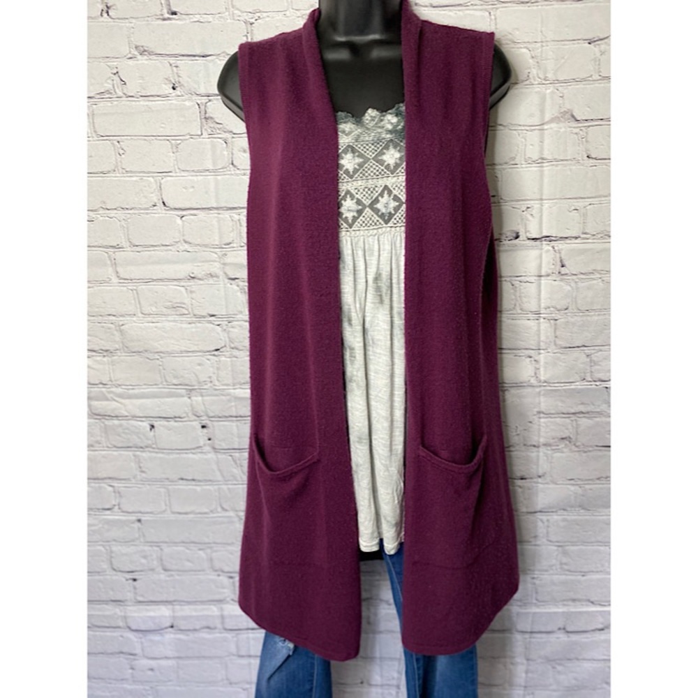 Long vest cover up